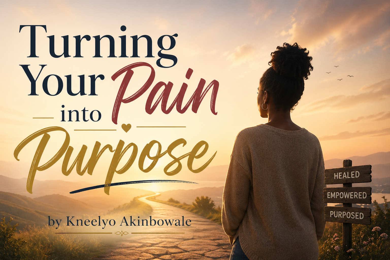 Turning Your Pain Into Purpose by Kneelyo Akinbowale 