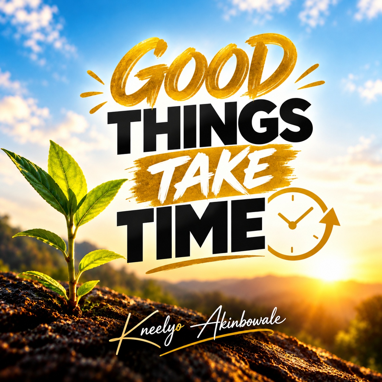 Good Things Take Time 