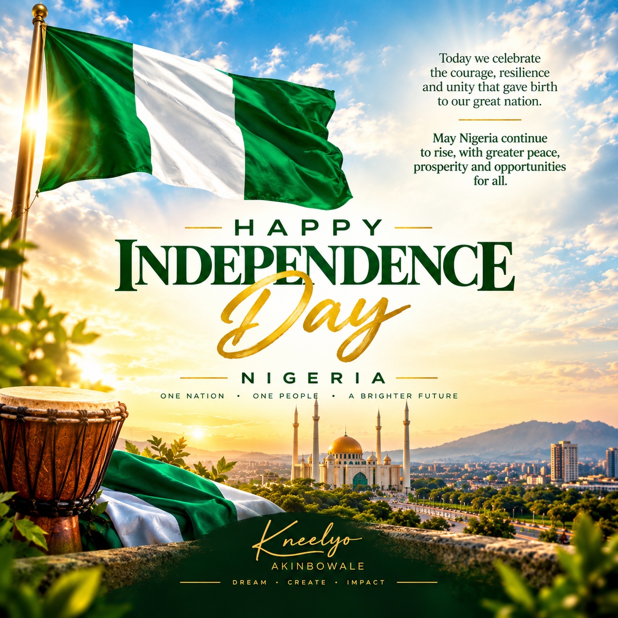 Happy New And Happy Independence Day 